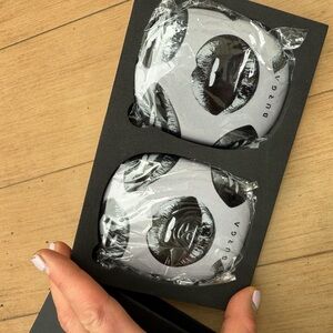 Burga Black and White AirPod Max Cases